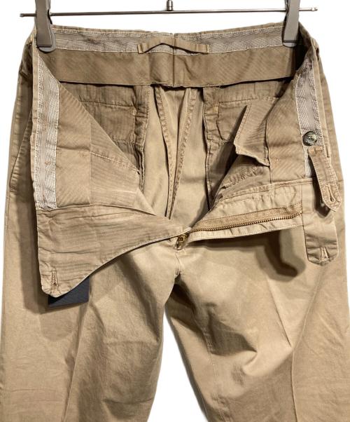Santaniello（サンタニエッロ）Santaniello (サンタニエッロ) センタープレスパンツ ベージュ サイズ:46 未使用品の古着・服飾アイテム