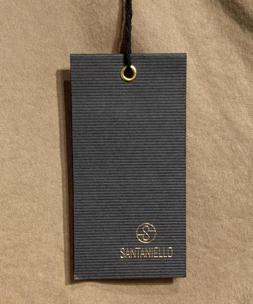 Santaniello（サンタニエッロ）Santaniello (サンタニエッロ) センタープレスパンツ ベージュ サイズ:46 未使用品の古着・服飾アイテム