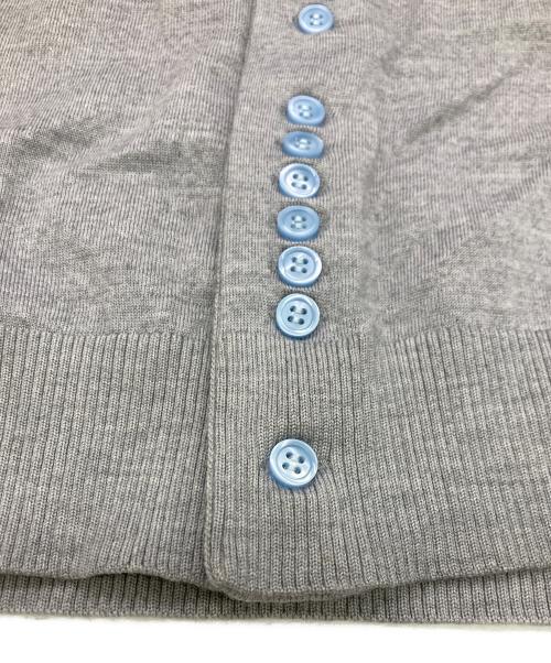 TTT MSW（ティー）TTT MSW (ティー) Crew-neck Cardigan グレー サイズ:Mの古着・服飾アイテム