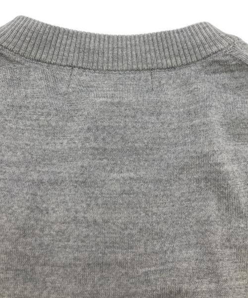 TTT MSW（ティー）TTT MSW (ティー) Crew-neck Cardigan グレー サイズ:Mの古着・服飾アイテム