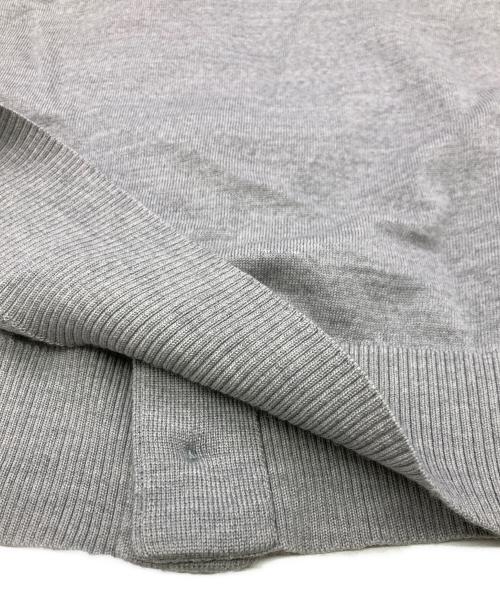 TTT MSW（ティー）TTT MSW (ティー) Crew-neck Cardigan グレー サイズ:Mの古着・服飾アイテム
