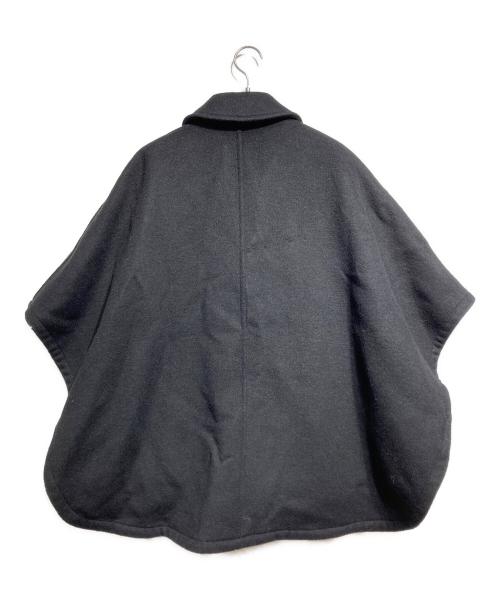 COACH（コーチ）COACH (コーチ) ケープポンチョコート/ Cape Poncho Coat ブラック サイズ:M/Lの古着・服飾アイテム