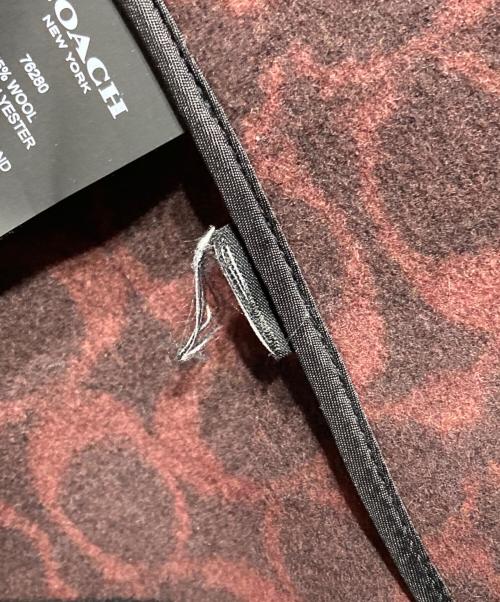 COACH（コーチ）COACH (コーチ) ケープポンチョコート/ Cape Poncho Coat ブラック サイズ:M/Lの古着・服飾アイテム