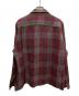 VAN HEUSEN (ヴァンヒューセン/バンヒューゼン) 60s ウールアクリルオープンカラーシャツ レッド×グレー サイズ:SIZE 15-15 1/2：14000円