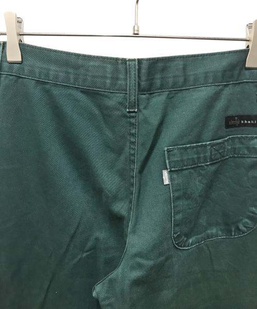 LEVI'S（リーバイス）LEVI'S (リーバイス) 90s Silvertab khakis コットンツイルパンツ グリーン サイズ:5の古着・服飾アイテム