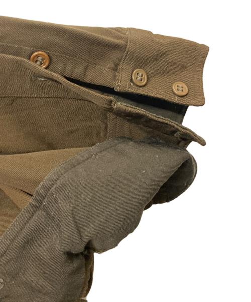 FORWARD（フォワード）FORWARD (フォワード) 40s  オフィサーシャツ ブラウン サイズ:不明(実寸参照）の古着・服飾アイテム