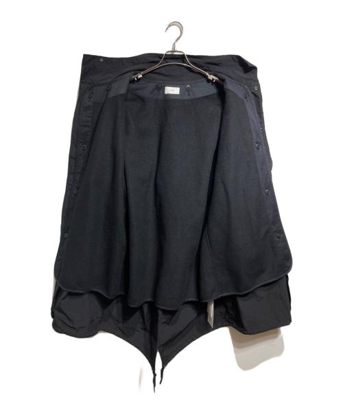 ATON（エイトン）ATON (エイトン) AIR WEATHER SHORT MODS COAT  ブラック サイズ:4の古着・服飾アイテム