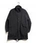 ATON（エイトン）の古着「AIR WEATHER SHORT MODS COAT 」｜ブラック