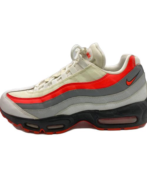 NIKE（ナイキ）NIKE (ナイキ) AIR MAX 95 ESSENTIAL レッド×ホワイト サイズ:27cmの古着・服飾アイテム