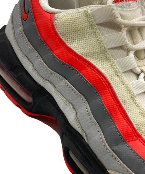 NIKE（ナイキ）NIKE (ナイキ) AIR MAX 95 ESSENTIAL レッド×ホワイト サイズ:27cmの古着・服飾アイテム