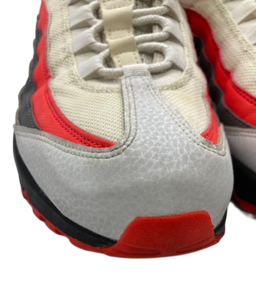 NIKE（ナイキ）NIKE (ナイキ) AIR MAX 95 ESSENTIAL レッド×ホワイト サイズ:27cmの古着・服飾アイテム