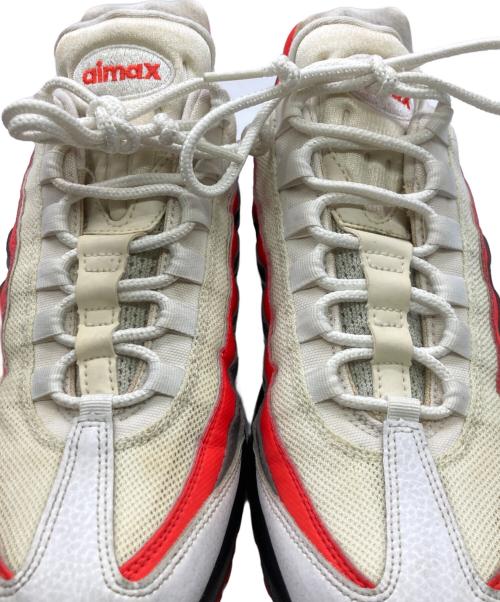 NIKE（ナイキ）NIKE (ナイキ) AIR MAX 95 ESSENTIAL レッド×ホワイト サイズ:27cmの古着・服飾アイテム