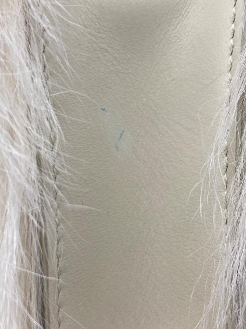 JIL SANDER（ジルサンダー）JIL SANDER (ジルサンダー) タングル スモールファーバッグ ホワイトの古着・服飾アイテム