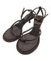 BOTTEGA VENETA（ボッテガベネタ）の古着「ラグーンバブル トングサンダル/Lagoon Bubble Thong Sandals」｜ブラウン
