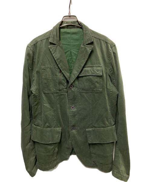 DIESEL（ディーゼル）DIESEL (ディーゼル) ミリタリージャケット グリーン サイズ:不明(実寸参照）の古着・服飾アイテム