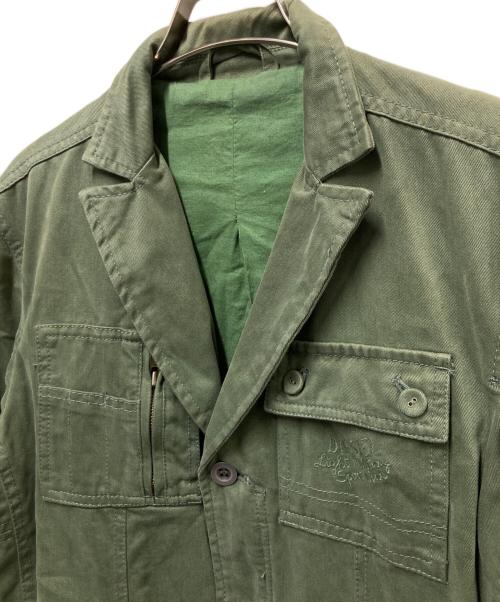 DIESEL（ディーゼル）DIESEL (ディーゼル) ミリタリージャケット グリーン サイズ:不明(実寸参照）の古着・服飾アイテム
