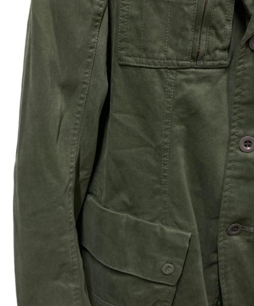 DIESEL（ディーゼル）DIESEL (ディーゼル) ミリタリージャケット グリーン サイズ:不明(実寸参照）の古着・服飾アイテム