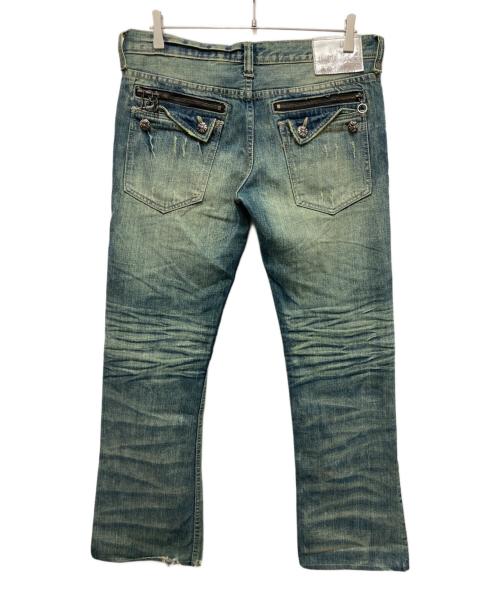 Xfrm（トランスフォーム）Xfrm (トランスフォーム) ダメージデニムパンツ インディゴ サイズ:32の古着・服飾アイテム