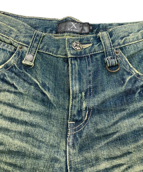 Xfrm（トランスフォーム）Xfrm (トランスフォーム) ダメージデニムパンツ インディゴ サイズ:32の古着・服飾アイテム