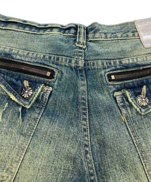 Xfrm（トランスフォーム）Xfrm (トランスフォーム) ダメージデニムパンツ インディゴ サイズ:32の古着・服飾アイテム