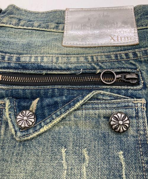 Xfrm（トランスフォーム）Xfrm (トランスフォーム) ダメージデニムパンツ インディゴ サイズ:32の古着・服飾アイテム
