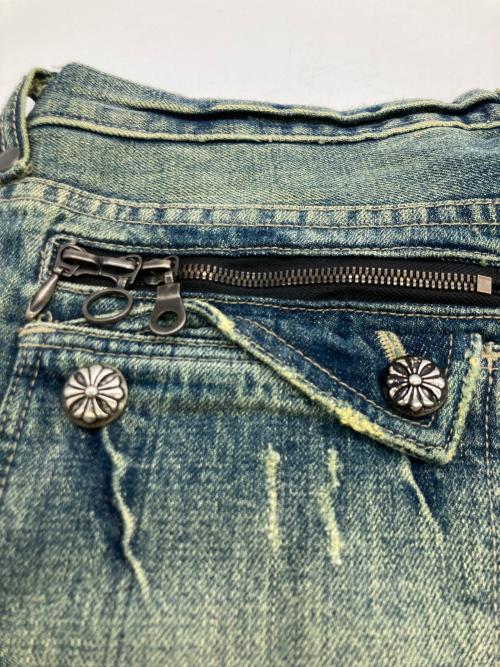 Xfrm（トランスフォーム）Xfrm (トランスフォーム) ダメージデニムパンツ インディゴ サイズ:32の古着・服飾アイテム