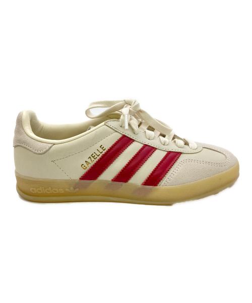 adidas（アディダス）adidas (アディダス) BEAUTY&YOUTH (ビューティーアンドユース) GAZELLE INDOOR EXCLUSIVE ベージュ サイズ:SIZE 22.5cmの古着・服飾アイテム