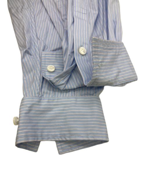 SOL soonerorlater（ソル スーナーオアレイター）SOL soonerorlater (ソル スーナーオアレイター) refomed (リフォメッド) GuruGuru SLOUCH SHIRT ブルー サイズ:2の古着・服飾アイテム