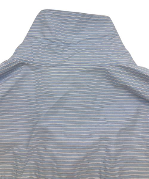 SOL soonerorlater（ソル スーナーオアレイター）SOL soonerorlater (ソル スーナーオアレイター) refomed (リフォメッド) GuruGuru SLOUCH SHIRT ブルー サイズ:2の古着・服飾アイテム