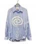 SOL soonerorlater（ソル スーナーオアレイター）の古着「GuruGuru SLOUCH SHIRT」｜ブルー