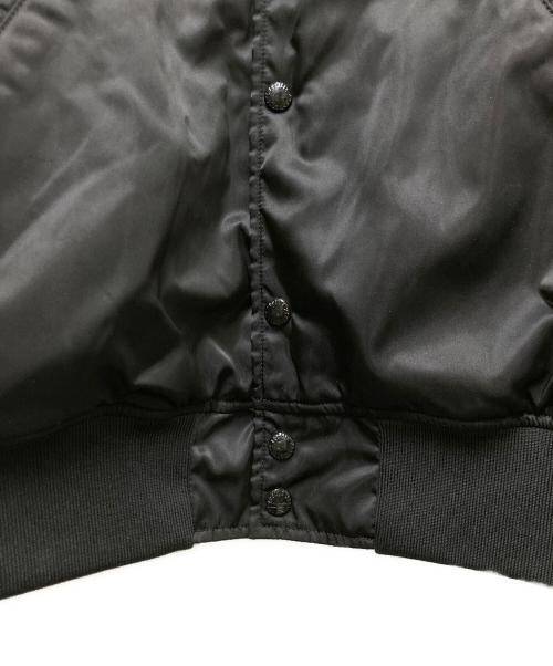 COOTIE PRODUCTIONS（クーティープロダクツ）COOTIE PRODUCTIONS (クーティープロダクツ) Nylon SatinStadium Jacket ブラック サイズ:Mの古着・服飾アイテム