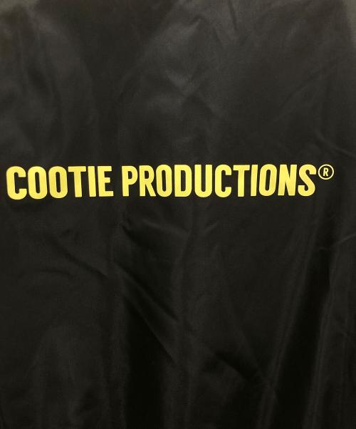 COOTIE PRODUCTIONS（クーティープロダクツ）COOTIE PRODUCTIONS (クーティープロダクツ) Nylon SatinStadium Jacket ブラック サイズ:Mの古着・服飾アイテム
