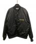 COOTIE PRODUCTIONS（クーティープロダクツ）の古着「Nylon SatinStadium Jacket」｜ブラック