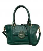 TORY BURCHトリーバーチ）の古着「ショルダーバッグ」｜グリーン