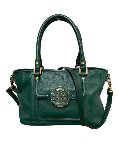 TORY BURCH（トリーバーチ）TORY BURCH (トリーバーチ) ショルダーバッグ グリーンの古着・服飾アイテム
