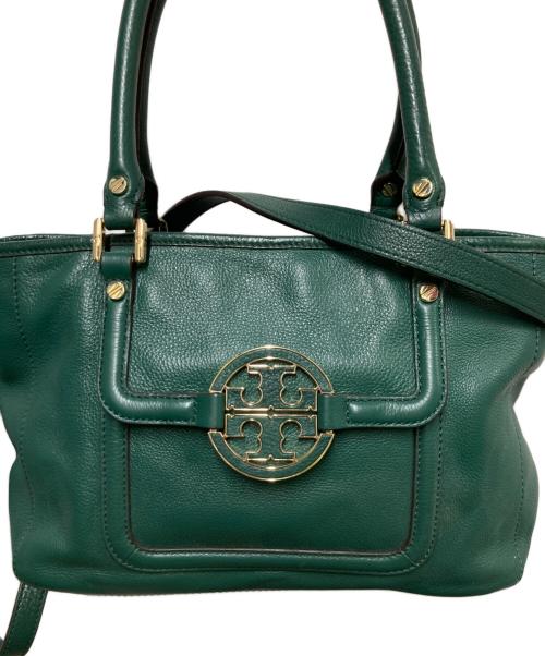 TORY BURCH（トリーバーチ）TORY BURCH (トリーバーチ) ショルダーバッグ グリーンの古着・服飾アイテム
