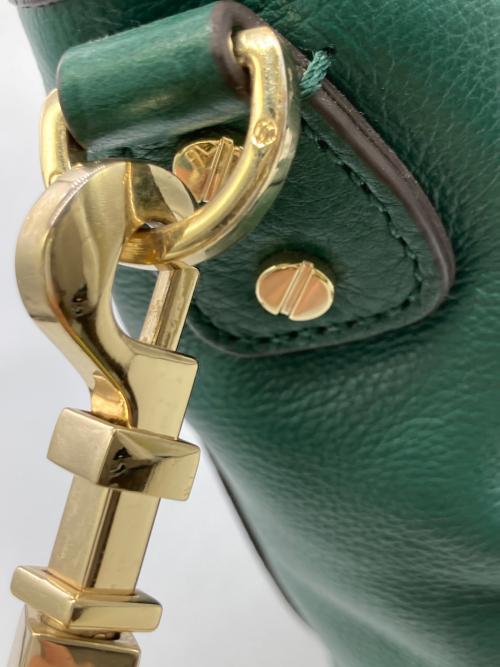 TORY BURCH（トリーバーチ）TORY BURCH (トリーバーチ) ショルダーバッグ グリーンの古着・服飾アイテム