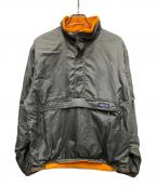 Patagoniaパタゴニア）の古着「90s リバーシブル グリセードフリースジャケット」｜グレー×オレンジ