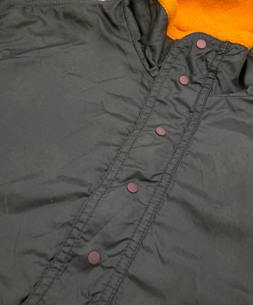 Patagonia（パタゴニア）Patagonia (パタゴニア) 90s リバーシブル グリセードフリースジャケット グレー×オレンジ サイズ:XSの古着・服飾アイテム