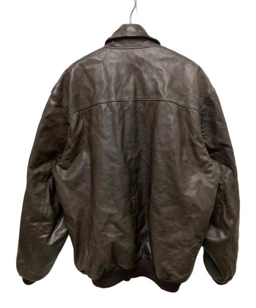 L.L.Bean（エルエルビーン）L.L.Bean (エルエルビーン) 80s A-2タイプレザージャケット ブラウン サイズ:Lの古着・服飾アイテム