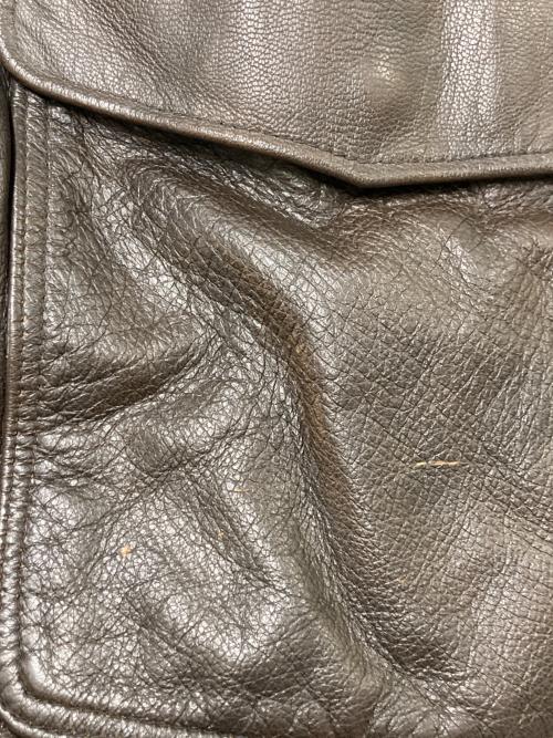 L.L.Bean（エルエルビーン）L.L.Bean (エルエルビーン) 80s A-2タイプレザージャケット ブラウン サイズ:Lの古着・服飾アイテム