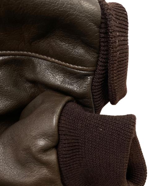 L.L.Bean（エルエルビーン）L.L.Bean (エルエルビーン) 80s A-2タイプレザージャケット ブラウン サイズ:Lの古着・服飾アイテム
