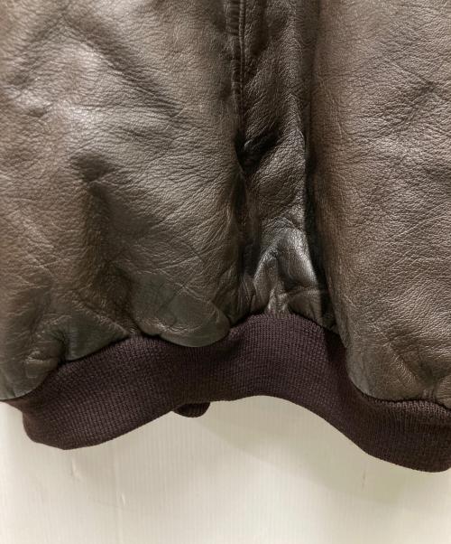 L.L.Bean（エルエルビーン）L.L.Bean (エルエルビーン) 80s A-2タイプレザージャケット ブラウン サイズ:Lの古着・服飾アイテム