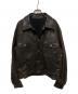 coor（クアー）の古着「LAMBSKIN POCKET TRUCKET JACKET」｜ブラウン