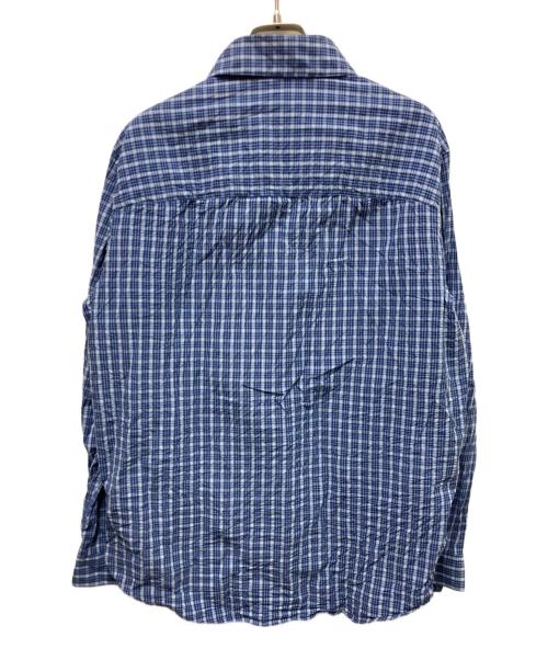 DIESEL（ディーゼル）DIESEL (ディーゼル) チェックシャツ ブルー サイズ:44の古着・服飾アイテム