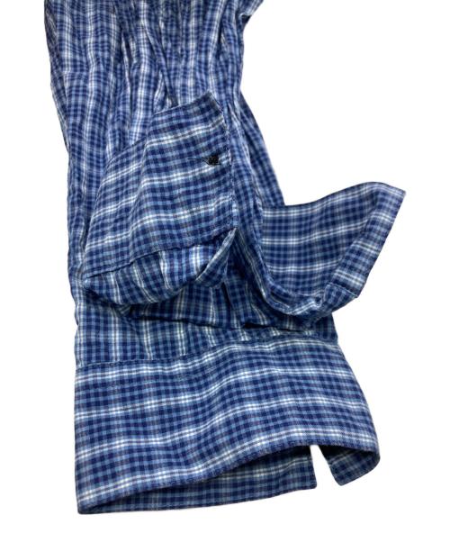 DIESEL（ディーゼル）DIESEL (ディーゼル) チェックシャツ ブルー サイズ:44の古着・服飾アイテム