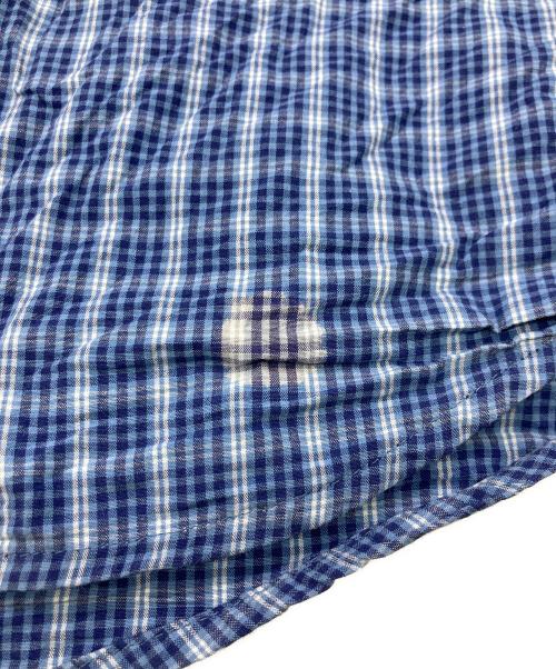 DIESEL（ディーゼル）DIESEL (ディーゼル) チェックシャツ ブルー サイズ:44の古着・服飾アイテム