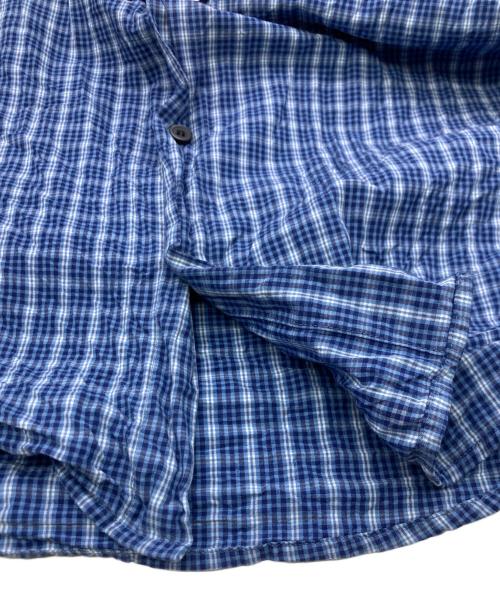 DIESEL（ディーゼル）DIESEL (ディーゼル) チェックシャツ ブルー サイズ:44の古着・服飾アイテム