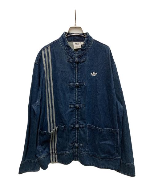 adidas（アディダス）adidas (アディダス) CTT Oversized Chinese Track Top インディゴ サイズ:Lの古着・服飾アイテム
