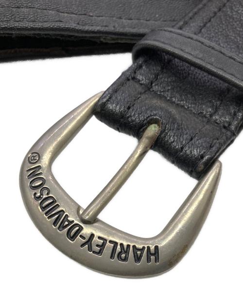 HARLEY-DAVIDSON（ハーレーダビッドソン）HARLEY-DAVIDSON (ハーレーダビッドソン) レザーライダースジャケット ブラック サイズ:40の古着・服飾アイテム
